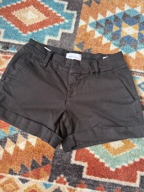 Ladies black Dear John Hampton style shorts.